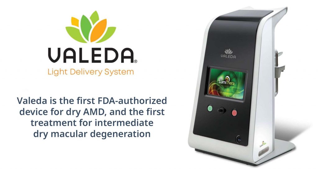 valeda device the first fda authorized device for dry age related macular degeneration 2
