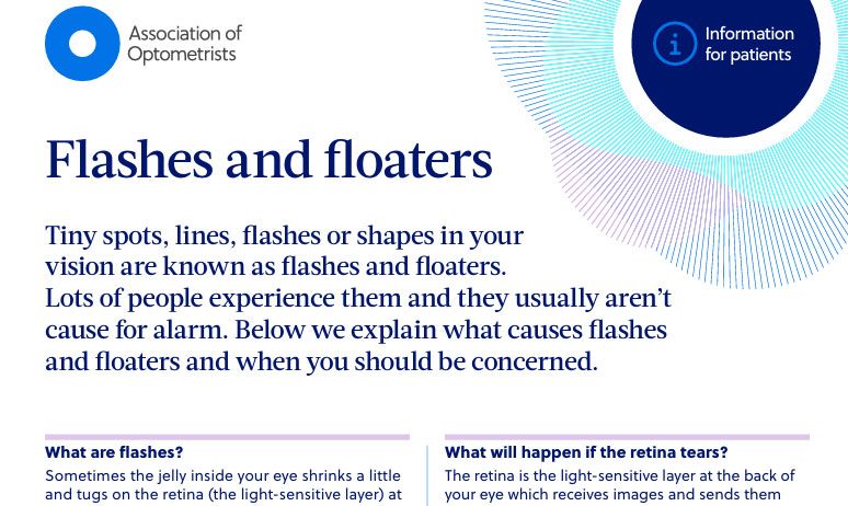 flashes and floaters